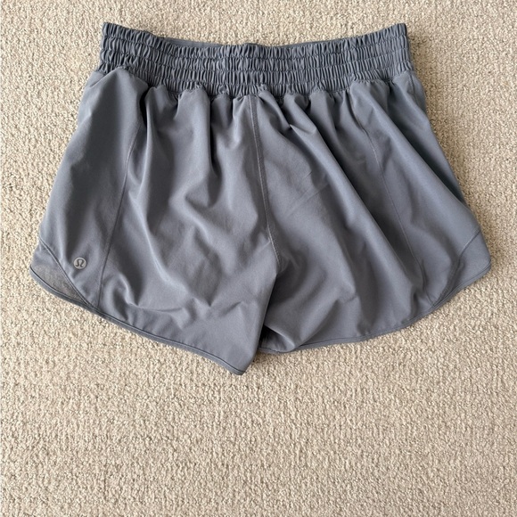 Lululemon Gray Women's Hotty Hot High Rise 4” Shorts - Picture 2 of 4